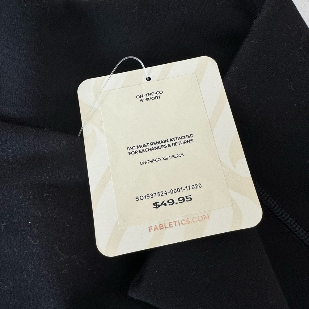 Fabletics XS Biker Shorts